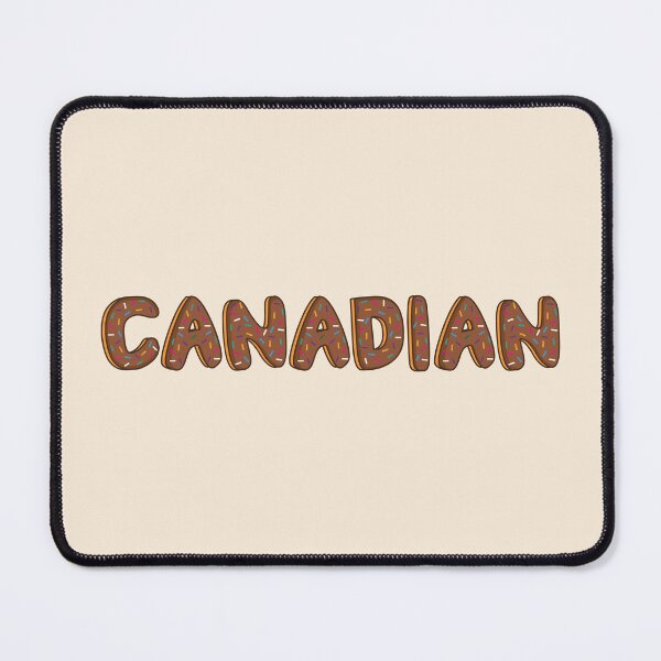 Item preview, Canadian Word Shaped Like Chocolate Donuts designed and sold by DonutsWords.