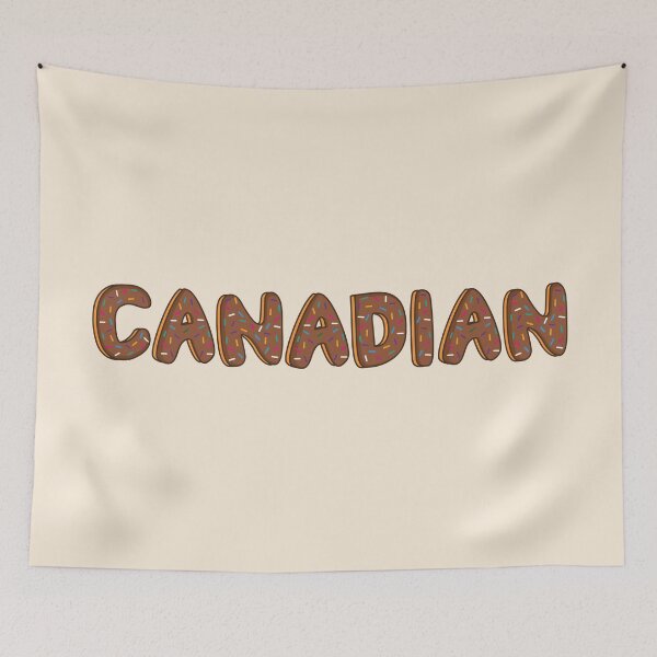 Item preview, Canadian Word Shaped Like Chocolate Donuts  designed and sold by DonutsWords.