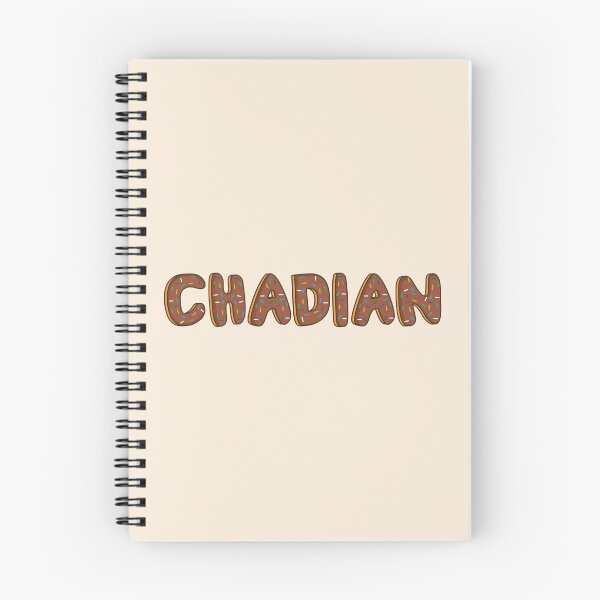 Item preview, Chadian Word Shaped Like Chocolate Donuts  designed and sold by DonutsWords.