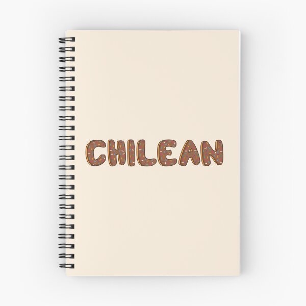 Item preview, Chilean Word Shaped Like Chocolate Donuts  designed and sold by DonutsWords.