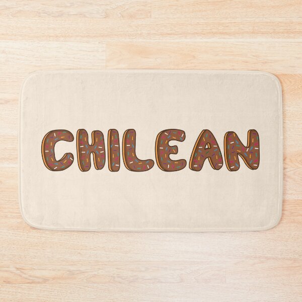 Item preview, Chilean Word Shaped Like Chocolate Donuts  designed and sold by DonutsWords.