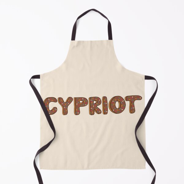 Item preview, Cypriot Word Shaped Like Chocolate Donuts  designed and sold by DonutsWords.