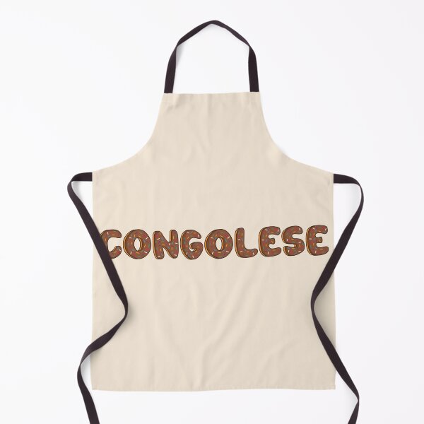 Item preview, Congolese Word Shaped Like Chocolate Donuts  designed and sold by DonutsWords.