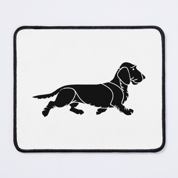 Item preview, WIREHAIRED DACHSHUND, FULL BLACK, BY SANTIAGO FRANCIULLI designed and sold by SANTIAGO FRANCIULLI.