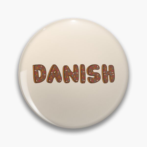 Item preview, Danish Word Shaped Like Chocolate Donuts  designed and sold by DonutsWords.