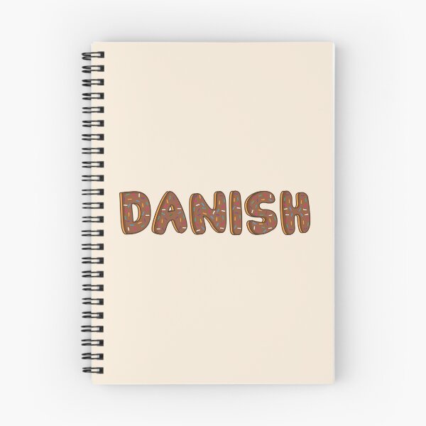 Item preview, Danish Word Shaped Like Chocolate Donuts  designed and sold by DonutsWords.
