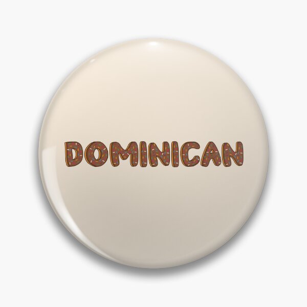 Item preview, Dominican Word Shaped Like Chocolate Donuts  designed and sold by DonutsWords.