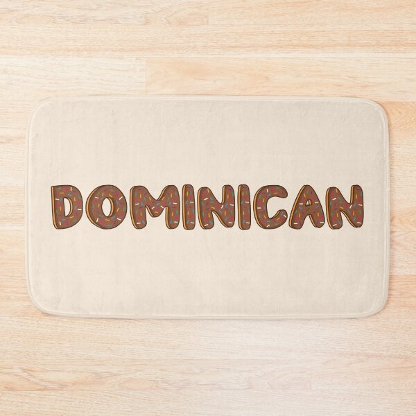 Item preview, Dominican Word Shaped Like Chocolate Donuts  designed and sold by DonutsWords.