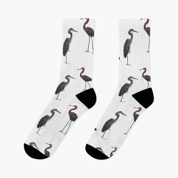 Item preview, Reddish Egret and Great Blue Heron Florida designed and sold by LeslieMac713.