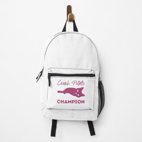 Item preview, Couch Potato Champion Pink Cat designed and sold by alczar.