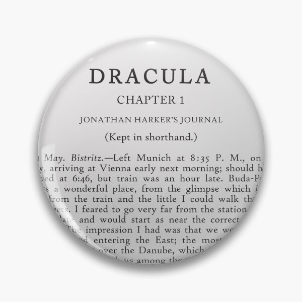 Item preview, Bram Stoker's Dracula Page 1 - Classic Novel Vertical designed and sold by mymymagic.