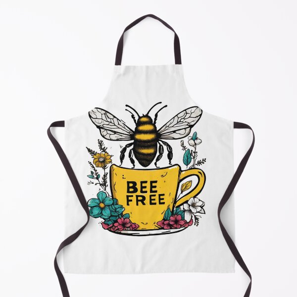 Item preview, Floral Bee Free - Coffee or Tea designed and sold by BeeG2024.