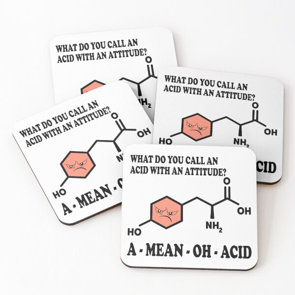 Item preview, A-Mean-O Acid designed and sold by ScienceCorner.