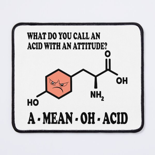 Item preview, A-Mean-O Acid designed and sold by ScienceCorner.