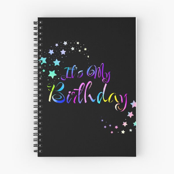 Artikelvorschau, Es ist mein Geburtstag. Design in Pastelltönen mit Farbverlauf und Sternen. Lasst uns feiern! entworfen und verkauft von FreeSoulLab.