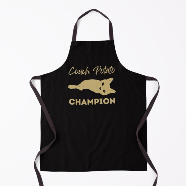 Item preview, Couch Potato Champion Golden Cat designed and sold by alczar.