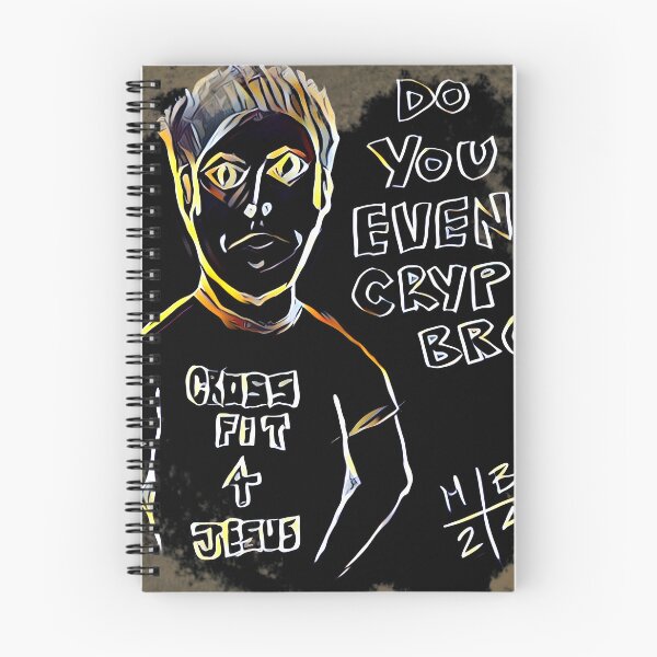 Item preview, Do You Even Crypto Bro? designed and sold by Infernal Machines.