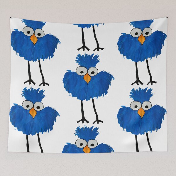 Item preview, Blue chicken  designed and sold by Lauracolleen3.