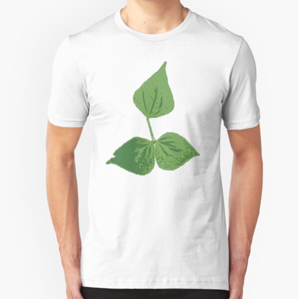 Three Leaves Slim Fit T-Shirt