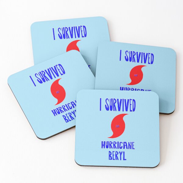 Item preview, I Survived Hurricane Beryl designed and sold by Frankie Cat Photography.