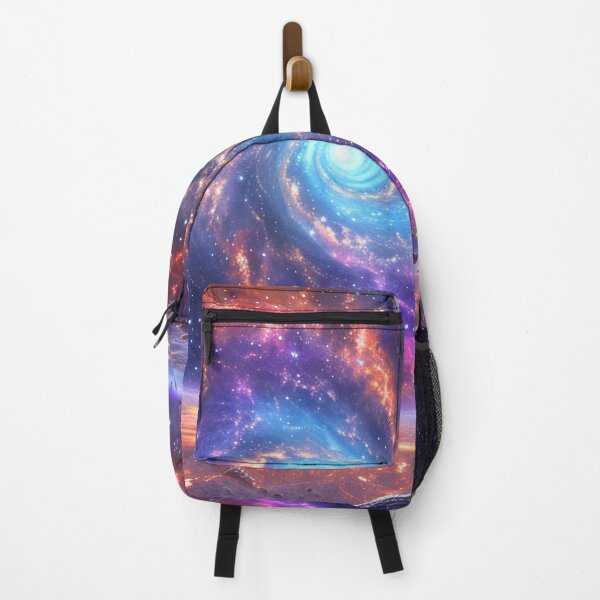 Item preview, Cosmic Majesty: Fantasy Realism Illustration of Saturn and Swirling Galaxies designed and sold by MargaretWiktor.