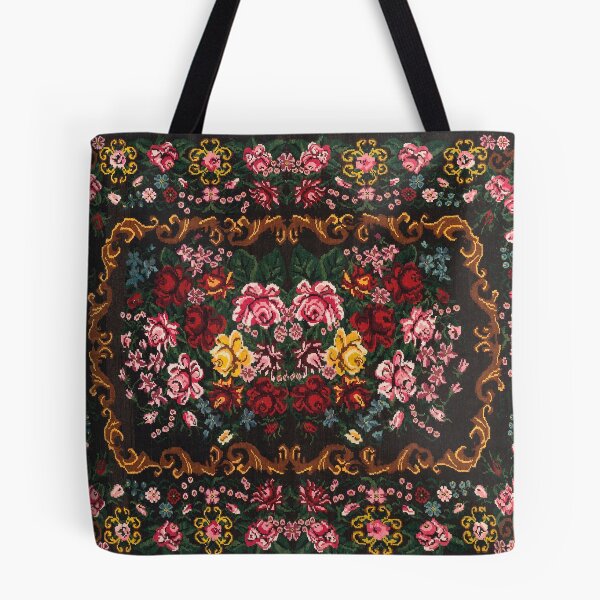 Item preview, Antique Karabakh Flower Patterned designed and sold by DehaArt.