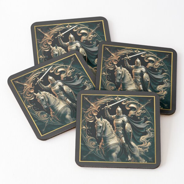 Item preview, Medieval Knight Warrior on Horseback designed and sold by Mirabilum.
