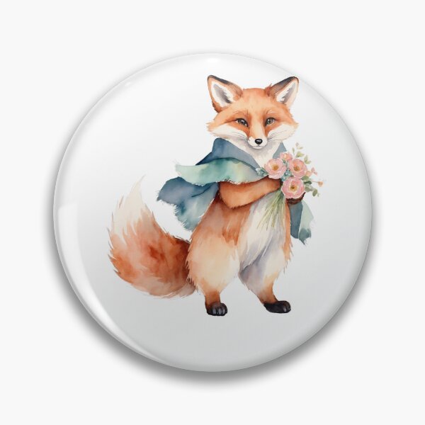 Item preview, Watercolor Fox Fantasy designed and sold by Victoria Riabov.
