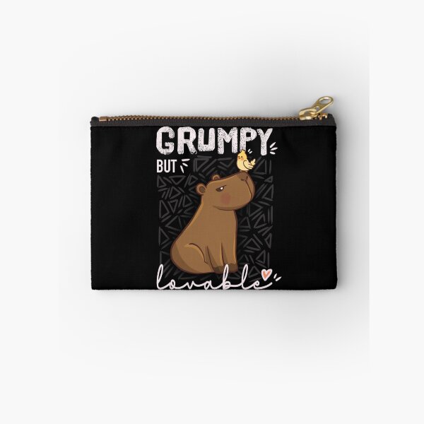 Item preview, Grumpy but lovable capybara designed and sold by camilacarvalho.