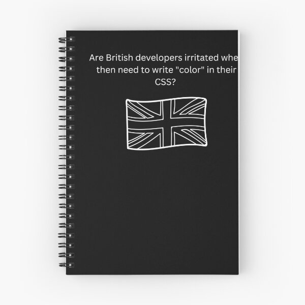 Artikelvorschau, Britischer CSS-Programmierwitz entworfen und verkauft von psrearick.