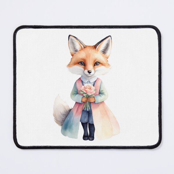 Item preview, Enchanting Watercolor Fox designed and sold by Victoria Riabov.
