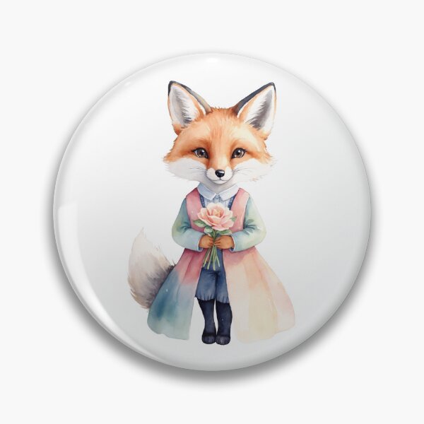Item preview, Enchanting Watercolor Fox designed and sold by Victoria Riabov.