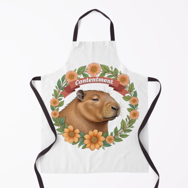 Item preview, Capybara Contentment! designed and sold by joystreethouse.
