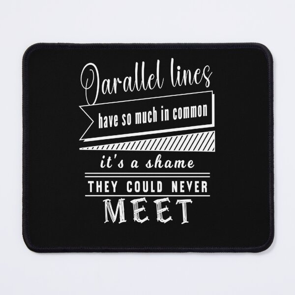 Item preview, Parallel Lines Joke Math Teacher designed and sold by KaiLabsArt.