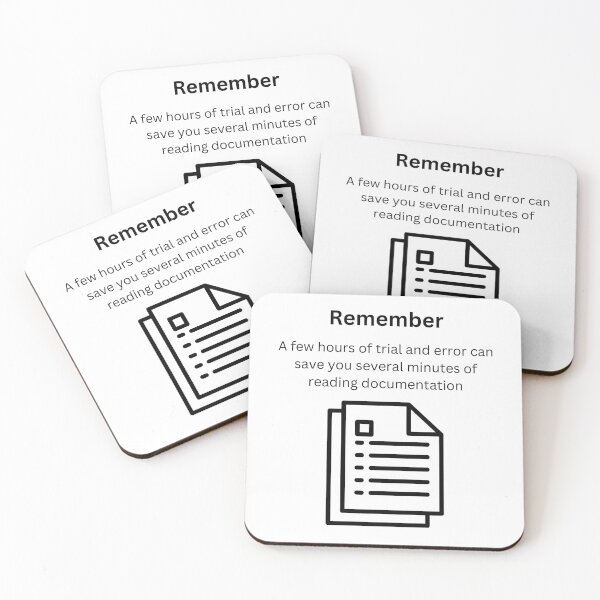 Item preview, Trial and Error Programming Joke designed and sold by psrearick.