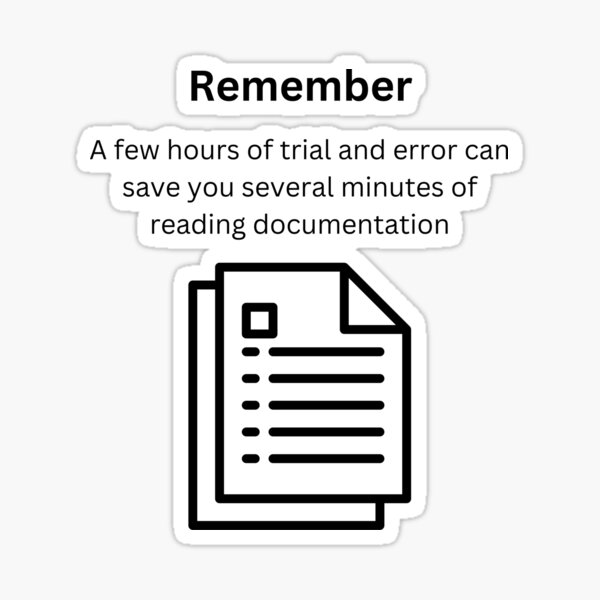 Item preview, Trial and Error Programming Joke designed and sold by psrearick.