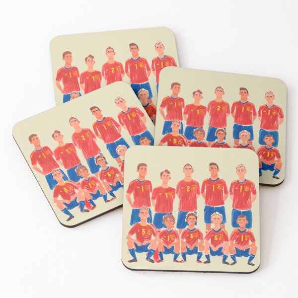 Item preview, England VS Spain 2024 Final - Spain soccer football team drawing designed and sold by PopRealistArt.