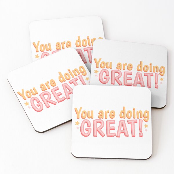 Item preview, You Are Doing GREAT - Inspirational T-Shirt designed and sold by Smart-designer.