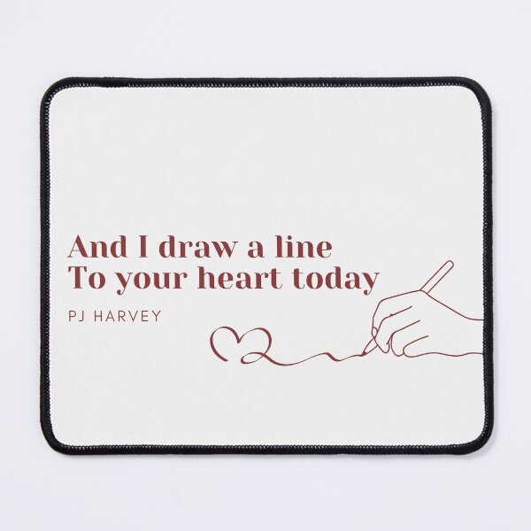 Item preview, One line PJ Harvey fan art designed and sold by Etaipal.