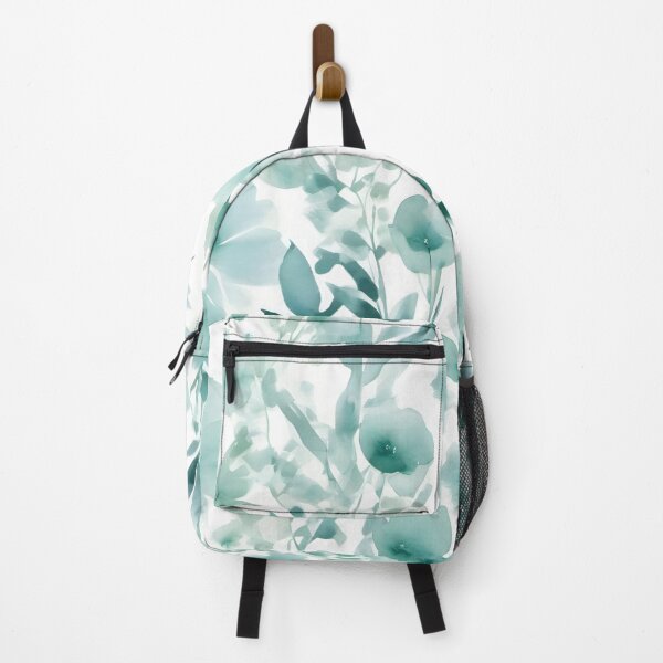 Item preview, Tranquil Elegance: Minimalist Watercolor Floral Pattern designed and sold by FreedomToDesign.