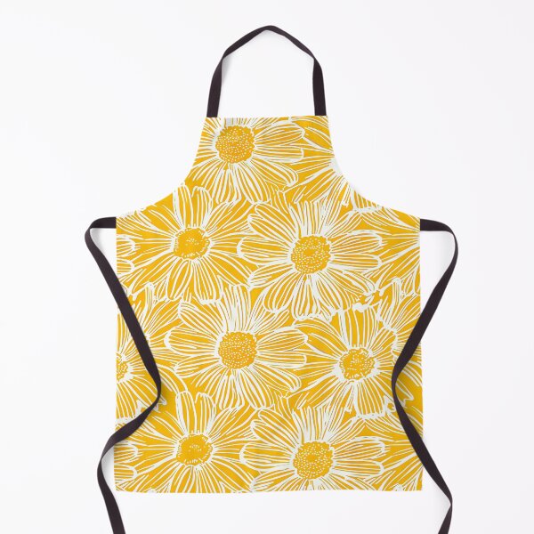 Item preview, Yellow Flower Pattern designed and sold by ArtbyAiGallery.