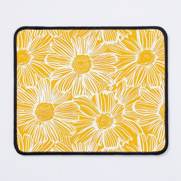Item preview, Yellow Flower Pattern designed and sold by ArtbyAiGallery.