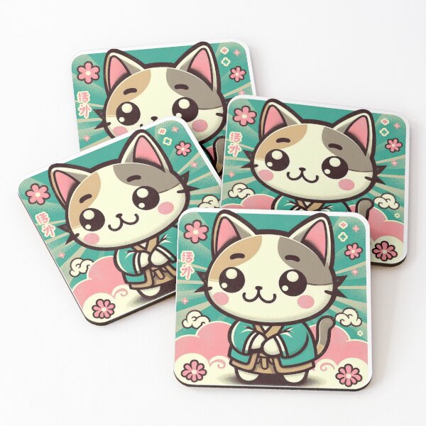 Item preview, Kitty (Retro) designed and sold by Bubble-Boris.