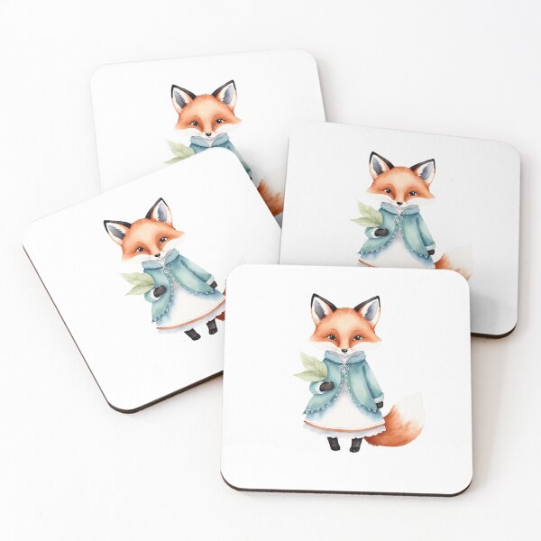 Item preview, Sweet Watercolor Fox Design designed and sold by Victoria Riabov.