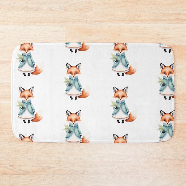 Artikelvorschau, Süßes Aquarell-Fuchs-Design entworfen und verkauft von Victoria Riabov.