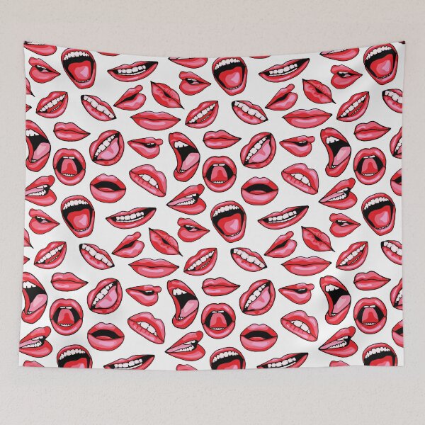 Item preview, Mouthy All Over Print designed and sold by Unhinged Heather.