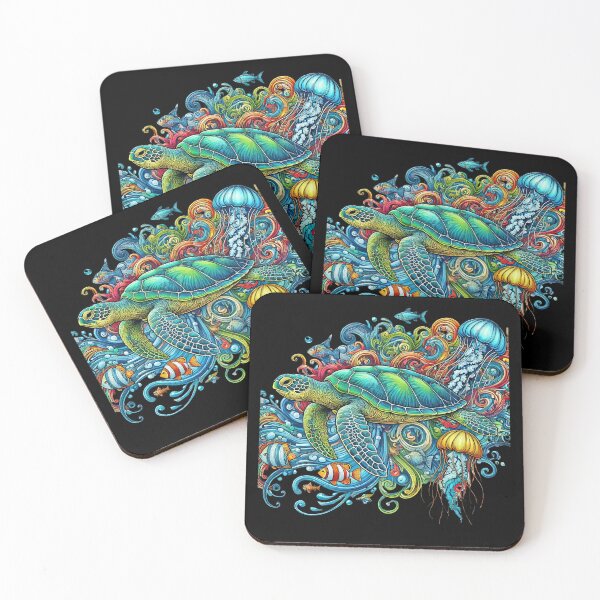 Item preview, Fusion of a Sea Turtle with other Sea life designed and sold by SandbarTees.