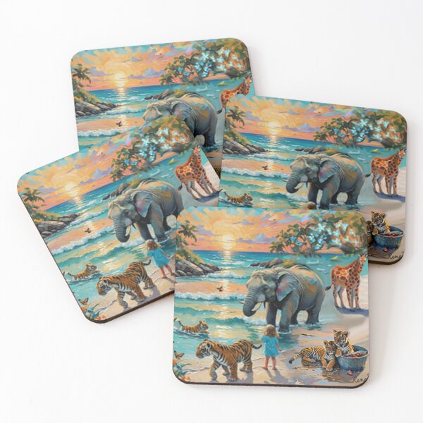 Item preview, A Child's Turquoise Paradise Beach  designed and sold by IvaRenee.