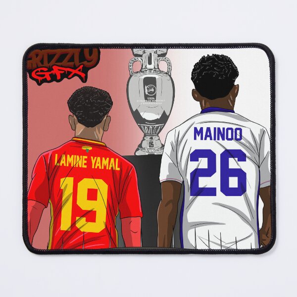 Item preview, Euro Final Clash: Spain vs England designed and sold by GrizzlyCollective.