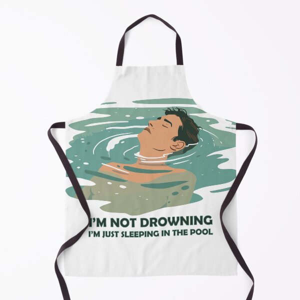Item preview, Just Sleeping In The Pool designed and sold by AllAboutStuffz.